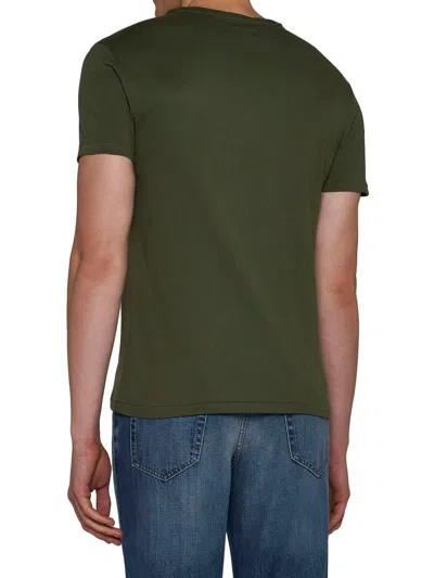 Shop Polo Ralph Lauren Short Sleeves Slim Fit T-shirt Clothing In Green