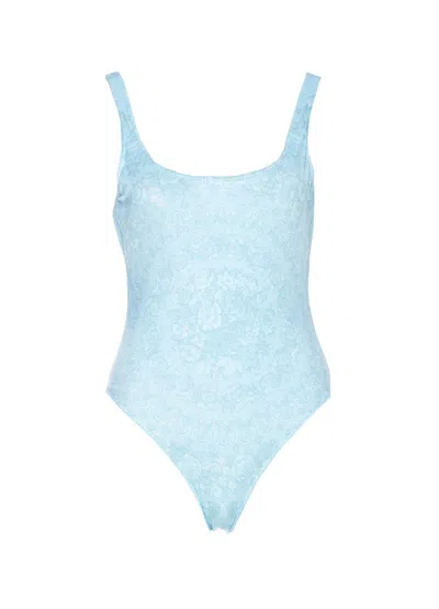 Shop Versace Underwear Sea Clothing In Blue
