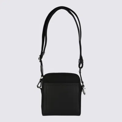 Shop Dolce & Gabbana Black Leather Crossbody Bag