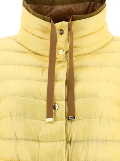 Herno Reversible Down Puffer Jacket In Brown