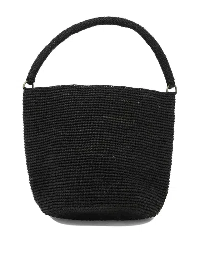 Shop Ibeliv "siny" Handbag In Black