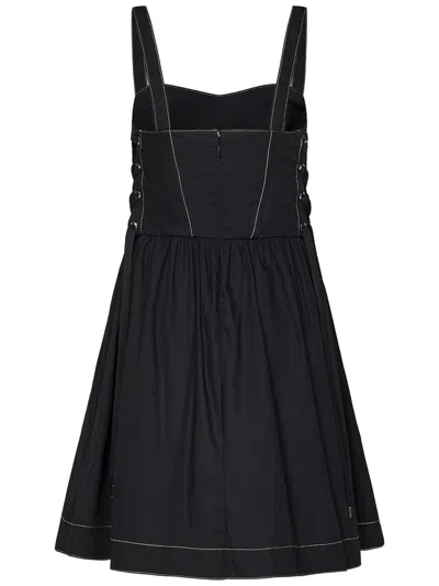 Shop Pinko Mini Dress In Black