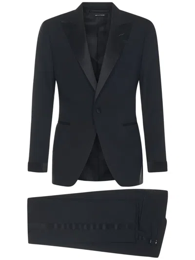 Tom Ford Two-piece Suit In Black