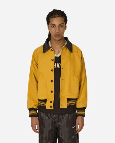 Shop Bode Banbury Jacket In Yellow