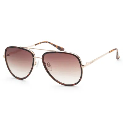 Shop Guess Women's 59mm Brown Sunglasses Gf0417-52f