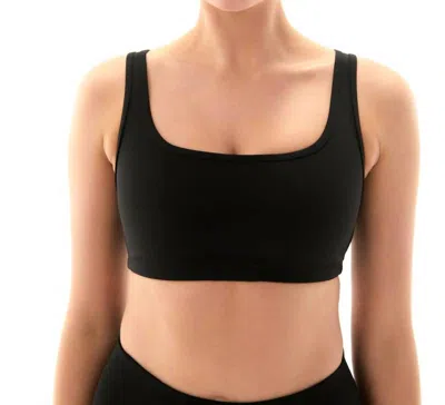 Shop P.e Nation Amplify Sports Bra In Black