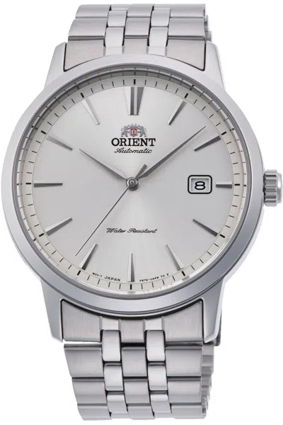 Shop Orient Men's 42mm Stainless Steel Watch Ra-ac0f02s10b In Silver