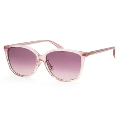 Shop Coach Women's 57mm Pink Sunglasses Hc8361f-57387w-57 In Multi