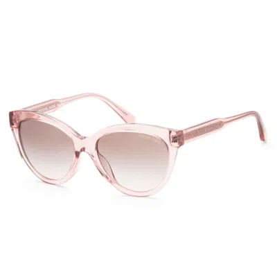 Shop Michael Kors Women's 55mm Pink Sunglasses Mk2158-31013b-55 In Multi