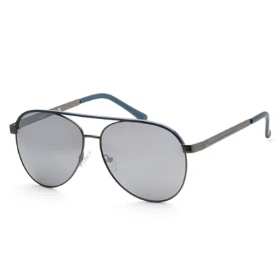 Shop Guess Women's 60mm Grey Sunglasses Gf0172-08c In Multi