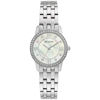 Shop Bulova Women's 32mm Stainless Steel Watch 96x155 In Silver