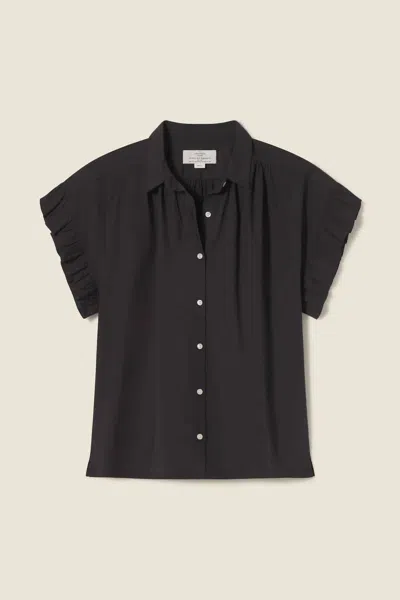 Shop Trovata Marianne B Shirt In Black
