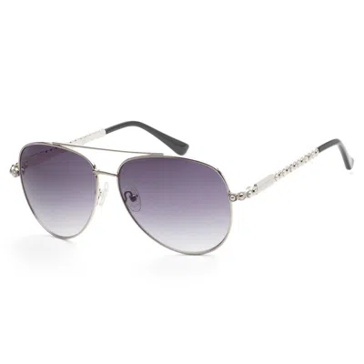 Shop Guess Women's 59mm Black Sunglasses Gf0356-10b In Multi