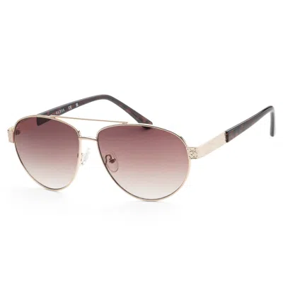 Shop Guess Men's 60mm Gold Sunglasses Gf0414-32f