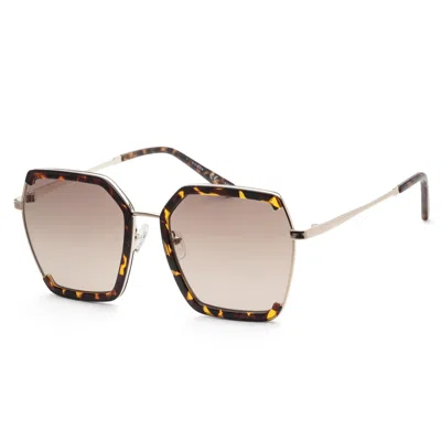 Shop Guess Women's 58mm Brown Sunglasses Gf0418-52f
