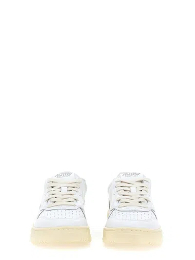 Shop Autry Medalist Low Sneaker In White