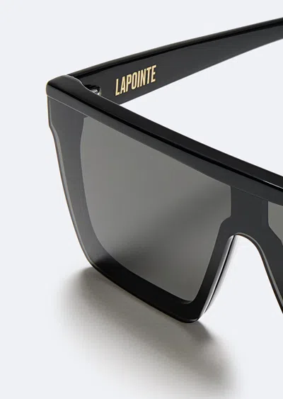 Shop Lapointe La-sunglass In Black