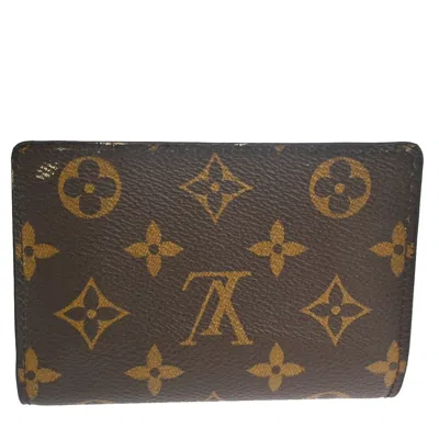 Pre-owned Louis Vuitton Juliette Brown Canvas Wallet  ()