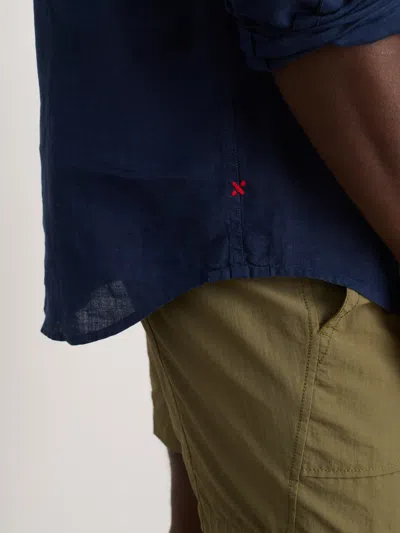 Alex Mill Mill Linen Button-down Shirt In Blue