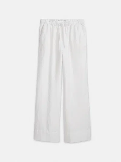 Shop Alex Mill Riley Pant In Linen In Off White