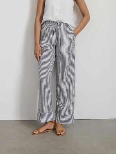 Alex Mill Riley Pant In Blue/white