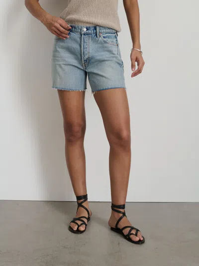 Shop Alex Mill Stella Denim Short In Barcelona Light Wash