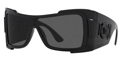 Shop Versace Women's 27 Mm Black Sunglasses