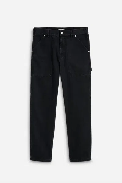 Shop Alex Mill Men's Painter Pants In Washed Black