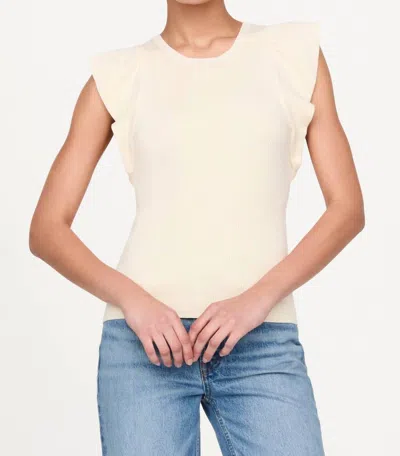 Shop Marie Oliver Rory Top In Macadamia In Beige