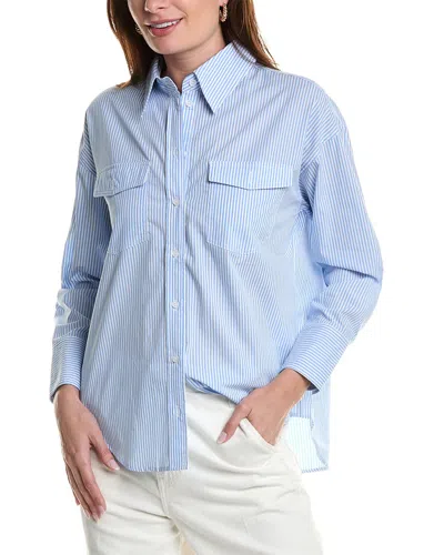 Shop Blanknyc Button -up Shirt In Blue