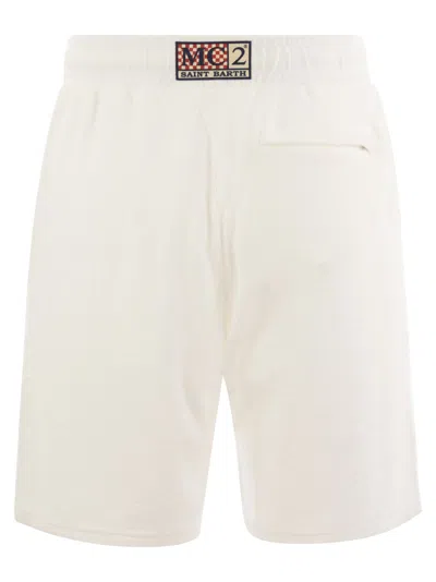 Shop Mc2 Saint Barth Sponge Bermuda Shorts