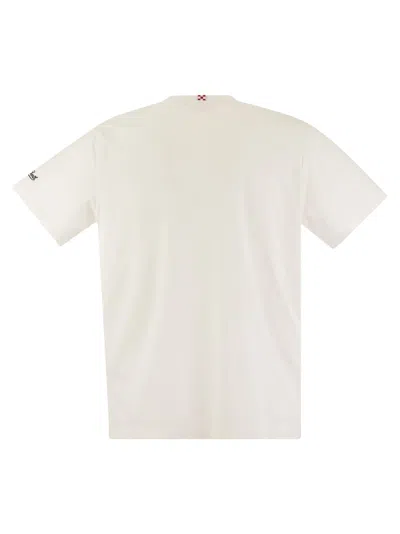 Shop Mc2 Saint Barth T Shirt With Print On The Front