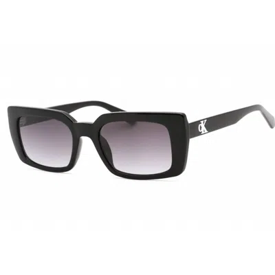 Shop Calvin Klein Women's 53 Mm Black Sunglasses