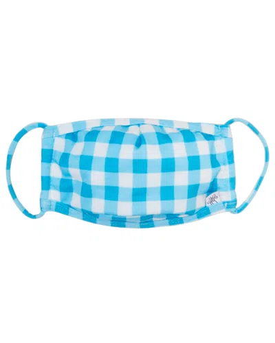 Shop Dippin Daisys Dippin' Daisy's Cloth Face Mask With 12 Filters In Blue