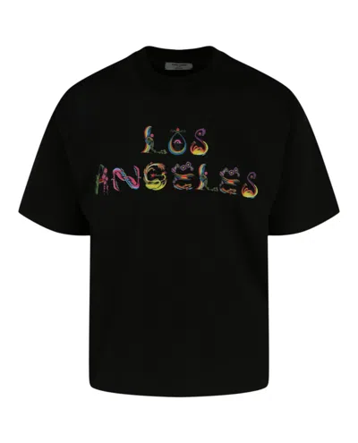 Shop Opening Ceremony Los Angeles Graphic T-shirt In Black