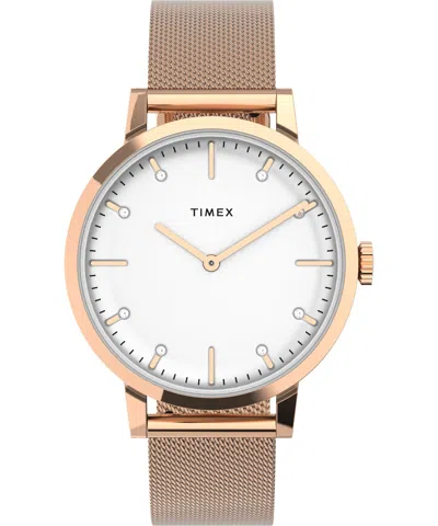 Shop Timex Women's 36mm Quartz Watch In Multi