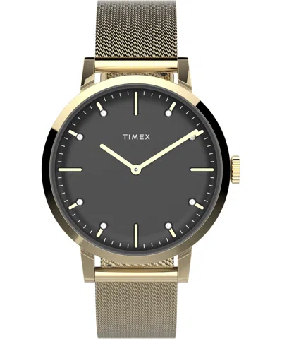 Shop Timex Women's 36mm Quartz Watch In Silver