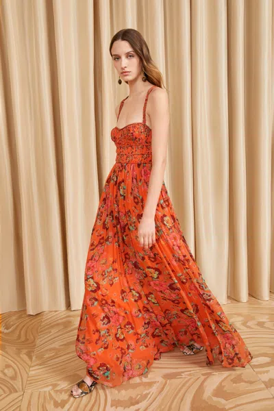 Shop Ulla Johnson Ines Gown In Begonia