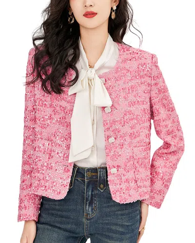 Shop Wlzd Wool-blend Blazer In Pink
