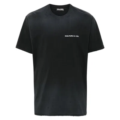 Shop Cultura T-shirts In Black