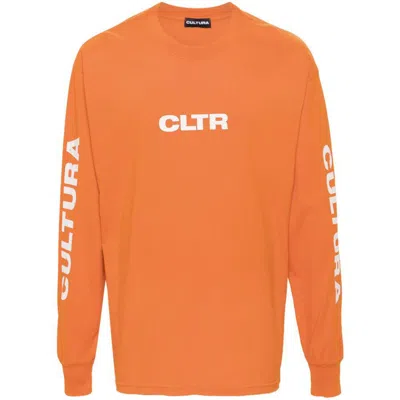 Shop Cultura T-shirts In Orange