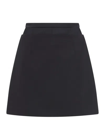 Shop Del Core High Waisted Skirt In Black