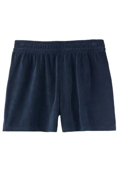 Shop Outerknown Rewind Shorts In Night In Blue