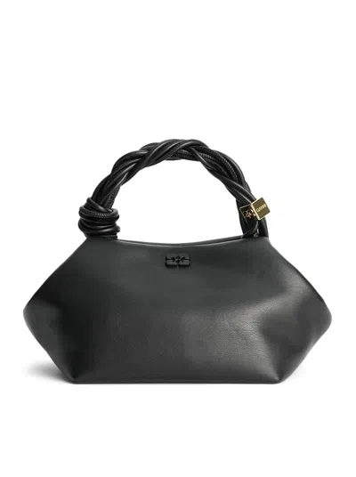 Shop Ganni Shoulder Bags In Black