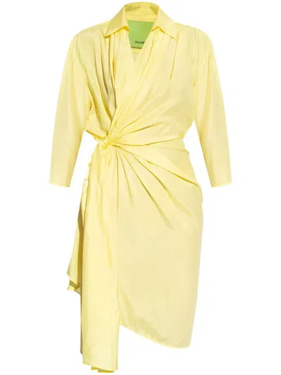 Shop Gauge81 Dresses In Yellow
