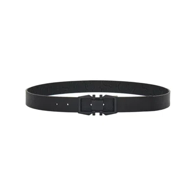 Shop Ferragamo Salvatore  Belts In Black