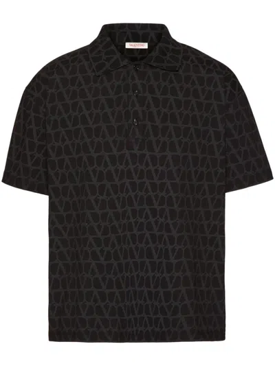Shop Valentino T-shirts & Tops In Black