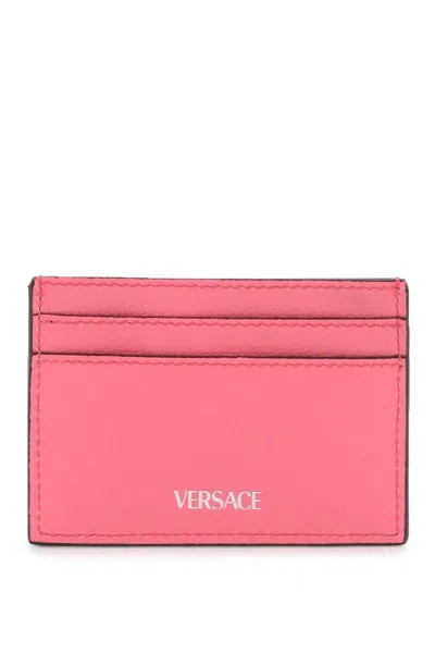 Shop Versace 'la Medusa' Cardholder Women In Multicolor