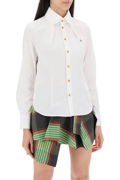 Shop Vivienne Westwood Toulouse Shirt With Darts Women In White