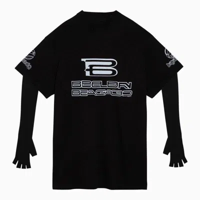 Shop Balenciaga T-shirts & Tops In Black